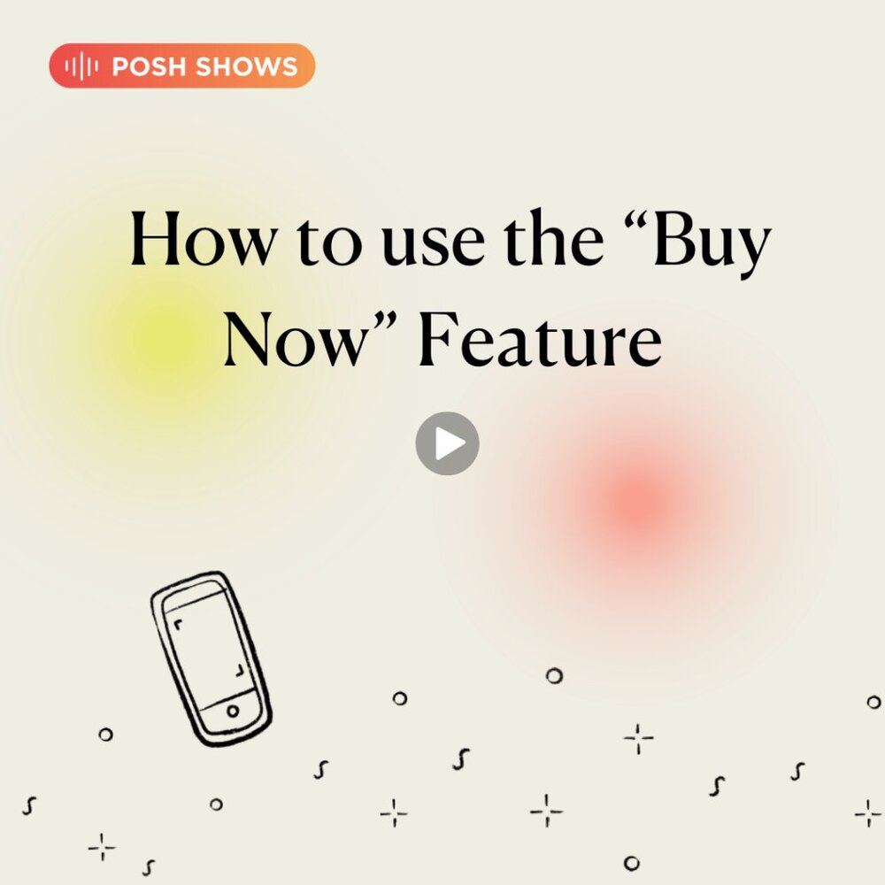 #PoshTip - Using the "Buy Now" Feature